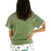 imageLazy One Pajamas for Women Cute Ocean Pajama Pants and Top SeparatesLake It Easy Pajama Shirt