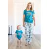 imageLazy One Pajamas for Women Cute Ocean Pajama Pants and Top SeparatesNo Wake Zone Womens Pajama Pant
