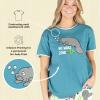 imageLazy One Pajamas for Women Cute Ocean Pajama Pants and Top SeparatesNo Wake Zone Womens Pajama Shirt