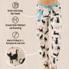 imageLazy One Pajamas for Women Cute Pajama Pants Cat and Dog Pajamas for Women Comfy Womens PJsCat Nap Blue Womens Pajama Pant