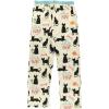 imageLazy One Pajamas for Women Cute Pajama Pants Cat and Dog Pajamas for Women Comfy Womens PJsCat Nap Blue Womens Pajama Pant