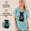 imageLazy One Pajamas for Women Cute Pajama Pants Cat and Dog Pajamas for Women Comfy Womens PJsCat Nap Blue Womens Pajama Shirt