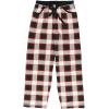 imageLazy One Pajamas for Women Cute Pajama Pants and Long Sleeve Top SeparatesBlack Plaid Womens Pajama Pant
