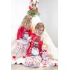 imageLazy One Pajamas for Women Cute Pajama Pants and Long Sleeve Top SeparatesGnome Holiday Womens Pajama Pant