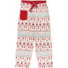 imageLazy One Pajamas for Women Cute Pajama Pants and Long Sleeve Top SeparatesGnome Holiday Womens Pajama Pant