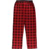 imageLazy One Pajamas for Women Cute Pajama Pants and Long Sleeve Top SeparatesMoose Plaid Womens Pajama Pant