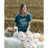 imageLazy One Pajamas for Women Cute Pajama Pants and Top SeparatesAutumn Leaves Womens Pajama Pants