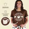 imageLazy One Pajamas for Women Cute Pajama Pants and Top SeparatesCoffee First Womens Pajama Shirt