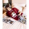 imageLazy One Pajamas for Women Cute Pajama Pants and Top SeparatesOn Cloud Wine Womens Pajama Shirt