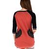 imageLazy One Womens Leggings and Tees Pajama Separates Cozy Loungewear for WomenBear Hug Pinkred Womens Pajama Shirt