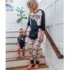imageLazy One Womens Leggings and Tees Pajama Separates Cozy Loungewear for WomenBear Hug Womens Pajama Legging