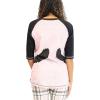 imageLazy One Womens Leggings and Tees Pajama Separates Cozy Loungewear for WomenBear Hug Womens Pajama Shirt