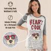 imageLazy One Womens Leggings and Tees Pajama Separates Cozy Loungewear for WomenBeary Cool Womens Pajama Shirt