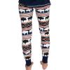 imageLazy One Womens Leggings and Tees Pajama Separates Cozy Loungewear for WomenBuffalo Fair Isle Womens Pajama Legging