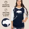 imageLazy One Womens Leggings and Tees Pajama Separates Cozy Loungewear for WomenBuffalo Fair Isle Womens Pajama Shirt