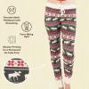 imageLazy One Womens Leggings and Tees Pajama Separates Cozy Loungewear for WomenCabin Fair Isle Womens Pajama Legging