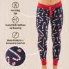 imageLazy One Womens Leggings and Tees Pajama Separates Cozy Loungewear for WomenCandy Cane Womens Pajama Legging