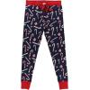 imageLazy One Womens Leggings and Tees Pajama Separates Cozy Loungewear for WomenCandy Cane Womens Pajama Legging