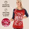 imageLazy One Womens Leggings and Tees Pajama Separates Cozy Loungewear for WomenCandy Cane Womens Pajama Shirt