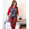 imageLazy One Womens Leggings and Tees Pajama Separates Cozy Loungewear for WomenDont Wake the Bear Pajama Leggings