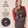 imageLazy One Womens Leggings and Tees Pajama Separates Cozy Loungewear for WomenDont Wake the Bear Pajama Shirt