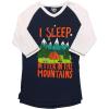 imageLazy One Womens Leggings and Tees Pajama Separates Cozy Loungewear for WomenSleep in Mountains Pajama Shirt