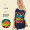 imageLazy One Womens Leggings and Tees Pajama Separates Cozy Loungewear for WomenSleep in Mountains Pajama Shirt