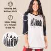 imageLazy One Womens Leggings and Tees Pajama Separates Cozy Loungewear for WomenSleep in Th Wild Pajama Shirt