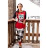 imageLazy One Womens Leggings and Tees Pajama Separates Cozy Loungewear for WomenTake the Long Way Pajama Shirt