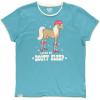 Booty Sleep Blue Womens Pajama Shirt