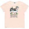 Moody Pink Womens Pajama Shirt