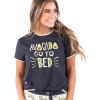 Avocado Go to Bed Womens Pajama Shirt
