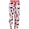 imageLazy One Pajamas for Women Cute Garden and Bear Pajama Pants and Top SeparatesBear in the Morning Pink Pajama Pant