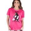 imageLazy One Pajamas for Women Cute Garden and Bear Pajama Pants and Top SeparatesBear in the Morning Pink Pajama Shirt