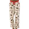 imageLazy One Pajamas for Women Cute Moose Pajama Pants and Top SeparatesChocolate Moose Pajama Pant