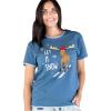 Let It Snow Womens Pajama Shirt