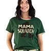imageLazy One Pajamas for Women Cute Moose Pajama Pants and Top SeparatesMama Squatch Pajama Shirt