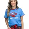 imageLazy One Pajamas for Women Cute Ocean Pajama Pants and Top SeparatesCrabby in the Morning Pajama Shirt