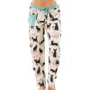 Cat Nap Blue Womens Pajama Pant