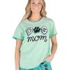 Dog Mom Womens Pajama Shirt