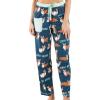 imageLazy One Pajamas for Women Cute Pajama Pants Cat and Dog Pajamas for Women Comfy Womens PJsLoafin Around Pajama Pant