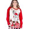 Deer Chrismas Womens Pajama Shirt
