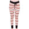 Bear Hug Pink-red Womens Pajama Leggings