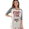 imageLazy One Womens Leggings and Tees Pajama Separates Cozy Loungewear for WomenBeary Cool Womens Pajama Shirt
