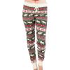 Cabin Fair Isle Womens Pajama Legging