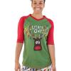 Lights Out! Womens Pajama Shirt