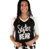 Sister Bear Womens Pajama Shirt