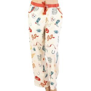 imageLazy One Pajamas for Women Cute Farm Pajama Pants and Top SeparatesWild Wild Rest Pajama Pant