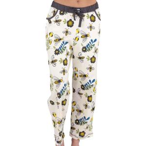 imageLazy One Pajamas for Women Cute Garden and Bear Pajama Pants and Top SeparatesQueen Bee Womens Pajama Pant
