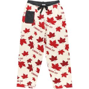 imageLazy One Pajamas for Women Cute Moose Pajama Pants and Top SeparatesCanada Eh Womens Pajama Pant